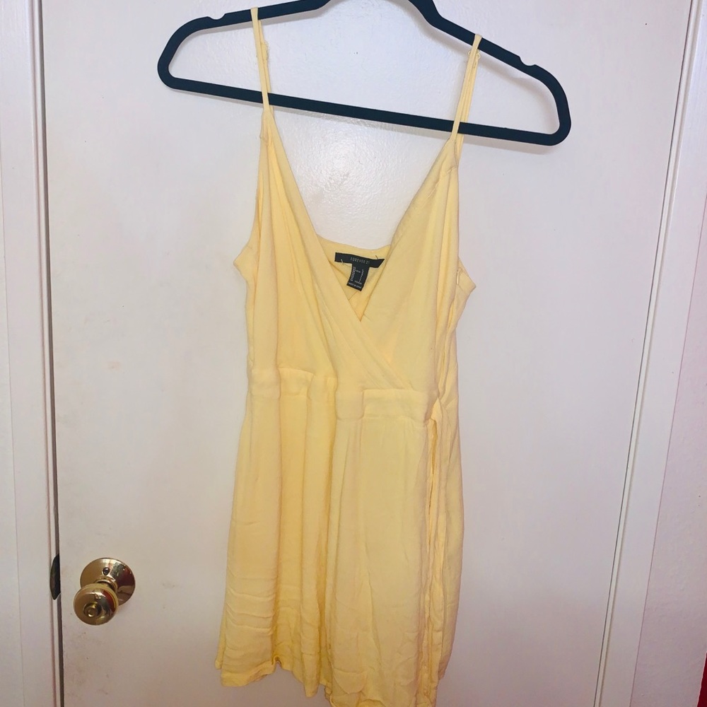 Yellow Skort Sundress Size L